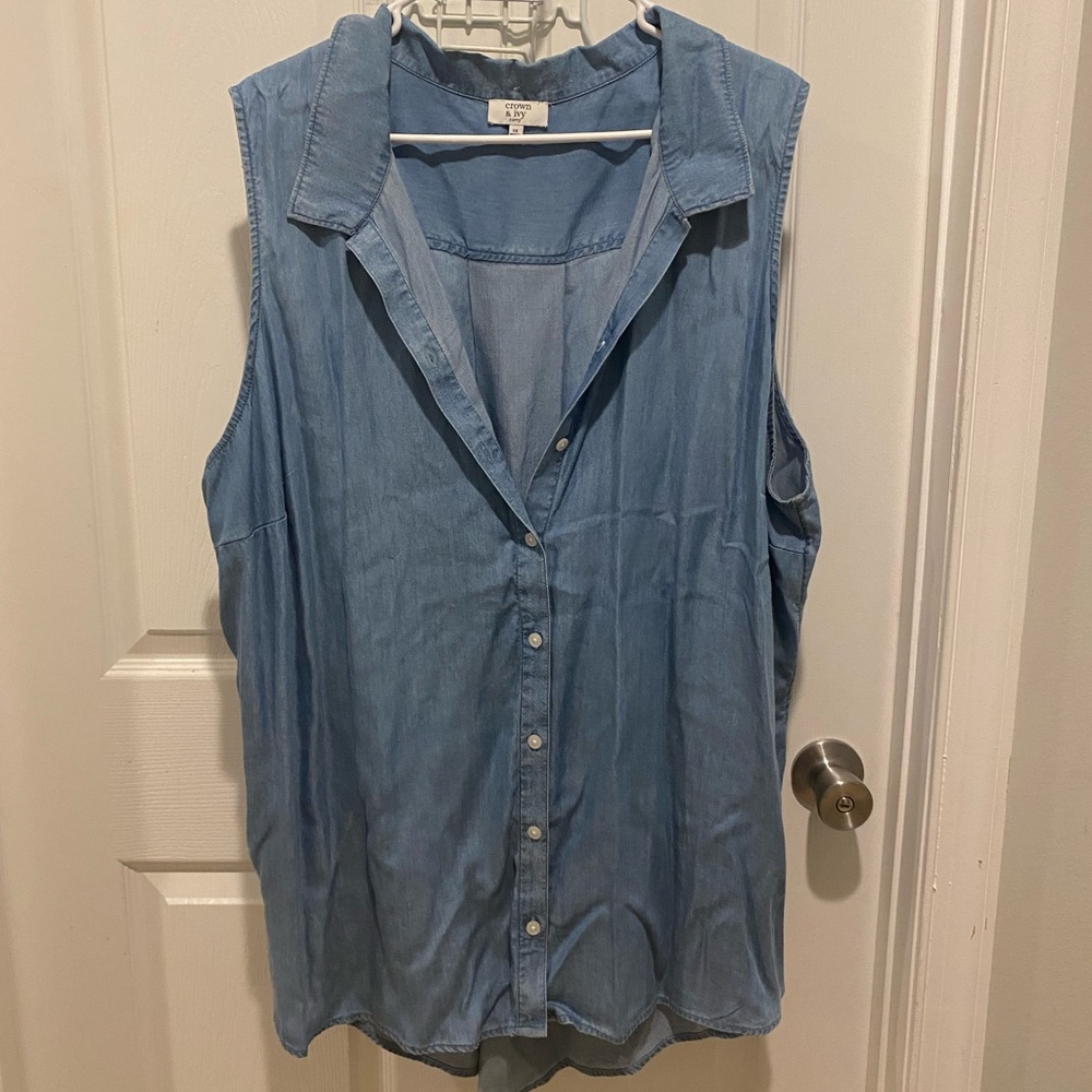 Chambray high lo top